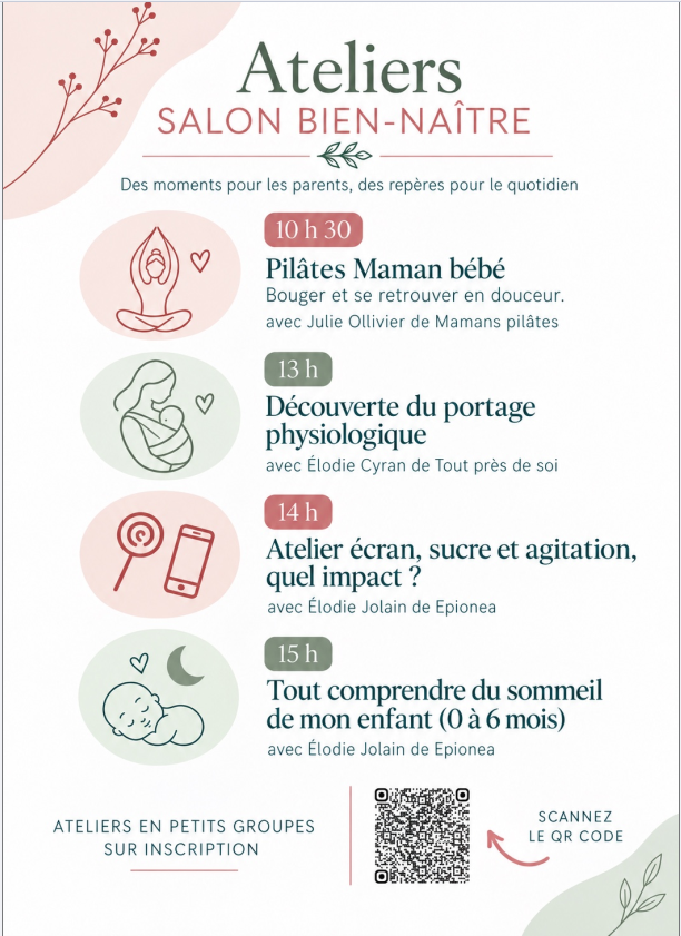 🌸 ATELIERS BIEN NAÎTRE